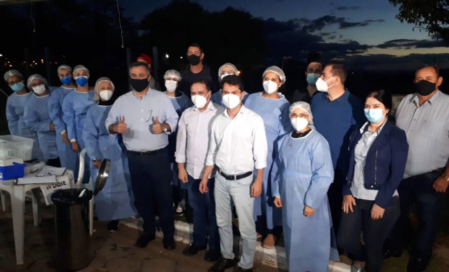 As ações de vacinação estão sendo intensificadas em todo o Estado