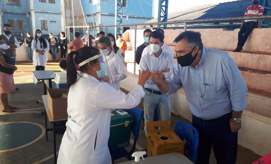 As ações de vacinação estão sendo intensificadas em todo o Estado