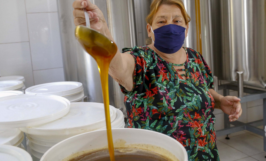 Produção de mel.
Ortigueira - Pr
Foto: Gilson Abreu/AEN