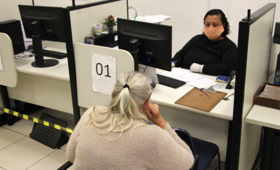 Agência do Trabalghador de Curitiba  -  Foto: SEJUF