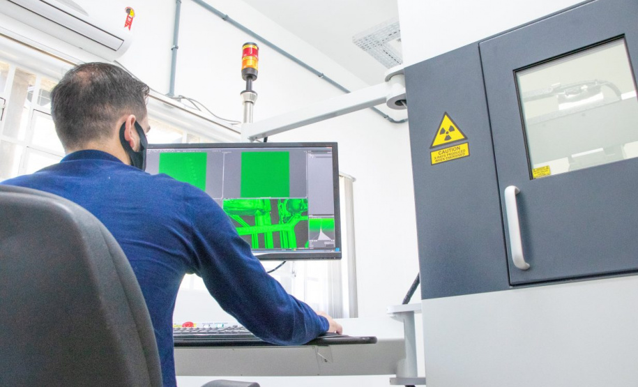 UEPG adquire microtomógrafo para pesquisas em 3D. Foto:UEPG