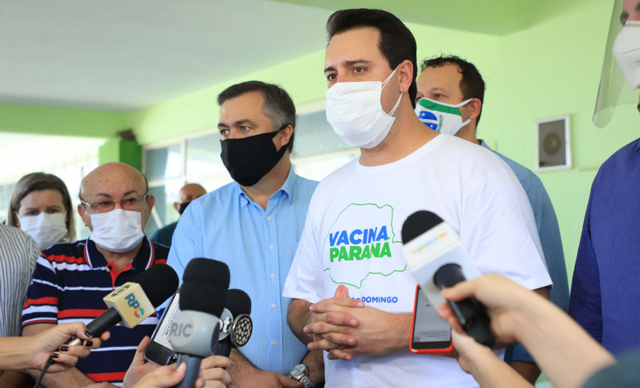 Paraná aplicou mais de meio milhão de vacinas na campanha De Domingo a Domingo - Foto: José Fernando Ogura/AEN