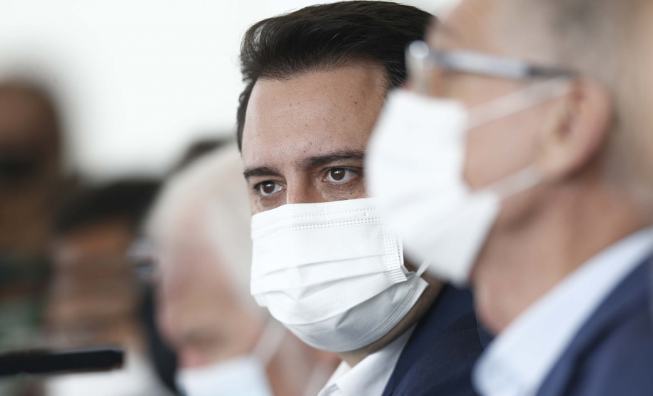 O agricultor paranaense passa a contar a partir desta terça-feira (27) com um programa de crédito exclusivo com juros subsidiados pelo Governo do Estado. A operação é garantida pelo Banco do Agricultor Paranaense, lançado pelo governador Carlos Massa Ratinho Junior no Palácio Iguaçu. O alcance é estimado em R$ 500 milhões. Foto: Jonathan Campos/AEN