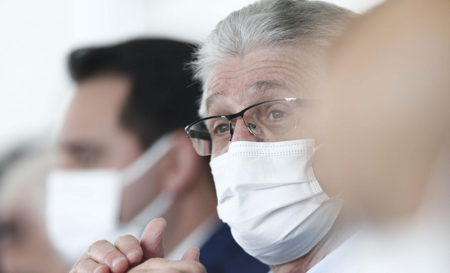 O agricultor paranaense passa a contar a partir desta terça-feira (27) com um programa de crédito exclusivo com juros subsidiados pelo Governo do Estado. A operação é garantida pelo Banco do Agricultor Paranaense, lançado pelo governador Carlos Massa Ratinho Junior no Palácio Iguaçu. O alcance é estimado em R$ 500 milhões. Foto: Jonathan Campos/AEN