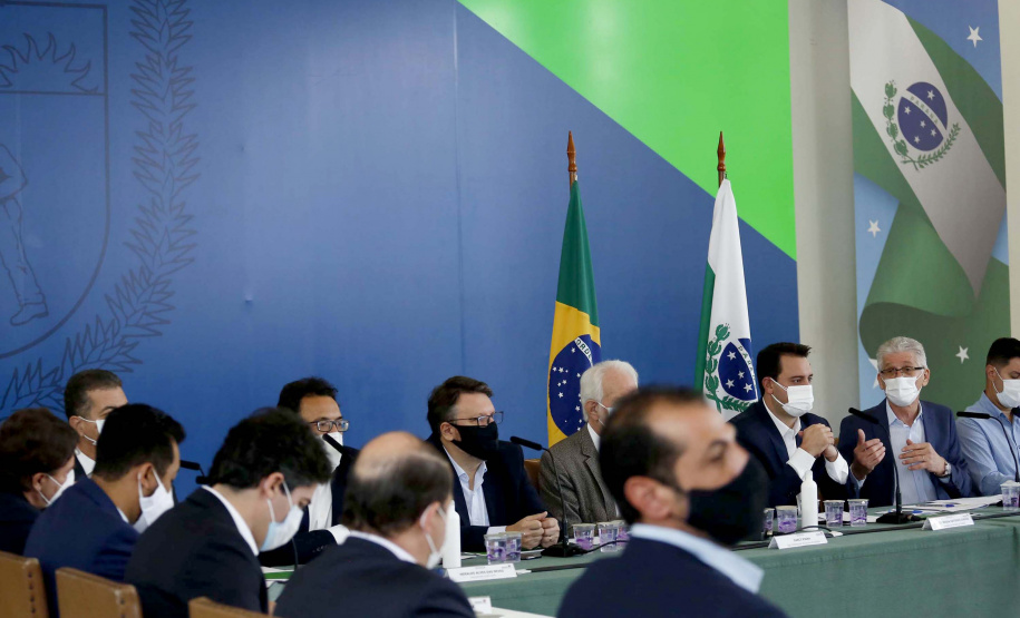 O agricultor paranaense passa a contar a partir desta terça-feira (27) com um programa de crédito exclusivo com juros subsidiados pelo Governo do Estado. A operação é garantida pelo Banco do Agricultor Paranaense, lançado pelo governador Carlos Massa Ratinho Junior no Palácio Iguaçu. O alcance é estimado em R$ 500 milhões. Foto: Jonathan Campos/AEN