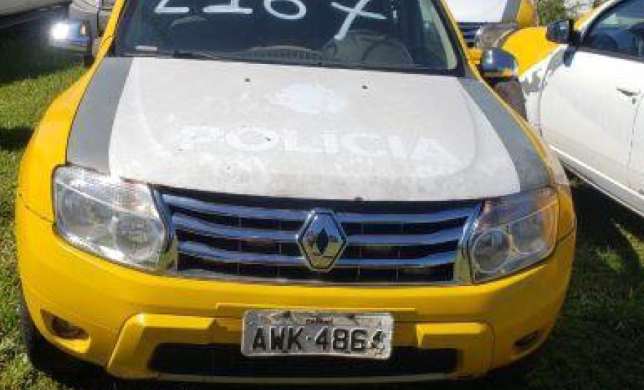 Termina nesta quarta-feira (28/04), às 9 horas, o prazo para interessados no leilão, de 98 veículos da Polícia Militar, formalizarem seus lances. Os veículos, que tornaram-se inservíveis para uso policial nas ruas, mas são úteis para uso no cotidiano, estão parados em pátios de quartéis de cidades do Oeste do estado e em São José dos Pinhais, na Região Metropolitana de Curitiba.  - Curitiba, 27/04/2021  -  Foto: Divulgação SESP/PR