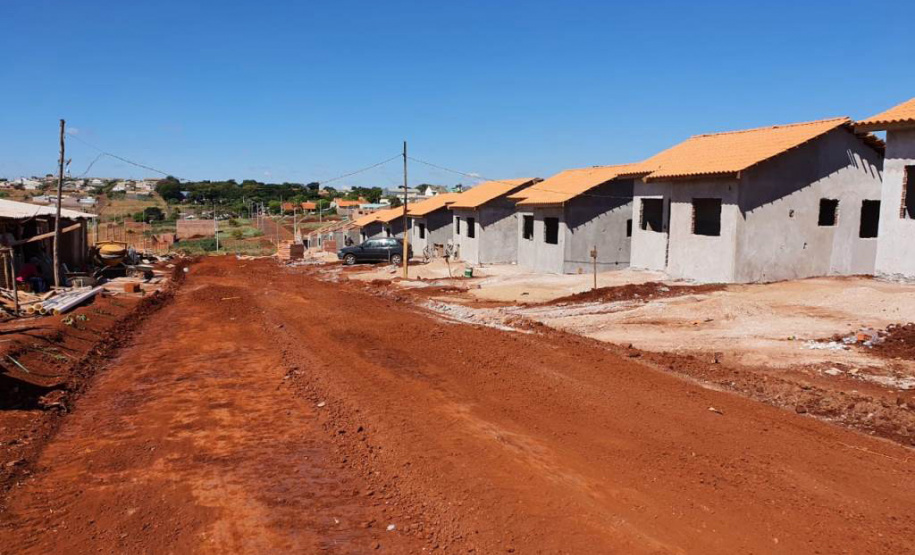 As obras de construção de casas populares para famílias carentes de Marumbi e Lunardelli, cidades da região do Vale do Ivaí, aproximam-se da metade. Os projetos contemplam a construção de 78 novas moradias nos dois municípios, em um projeto de R$ 5,3 milhões viabilizados pelo Governo do Paraná junto ao Banco Interamericano de Desenvolvimento. - Curitiba, 28/04/2021 - foto: Cohapar