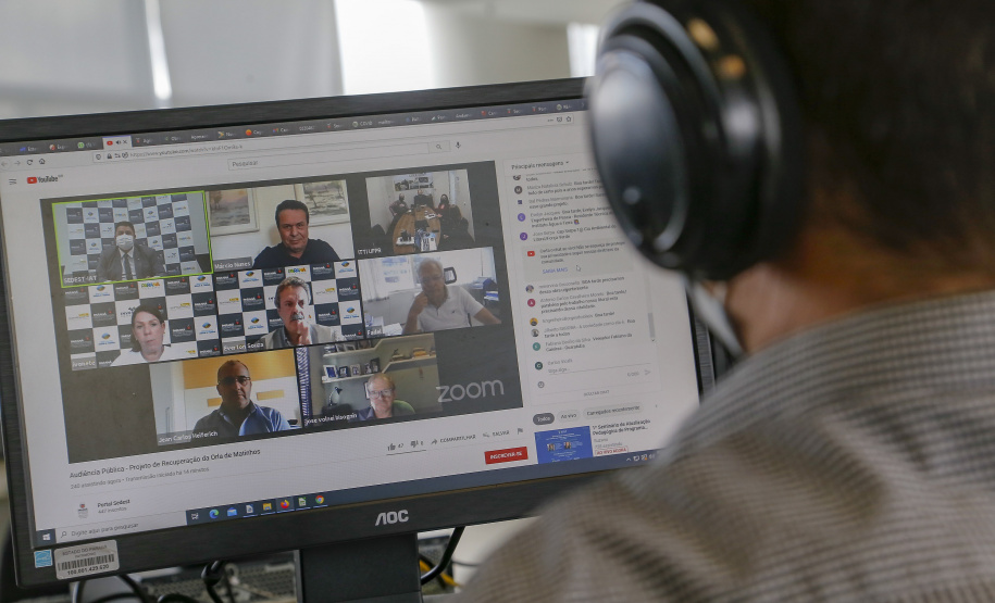 O projeto de recuperação da orla de Matinhos, no Litoral do Paraná, abrangendo oito quilômetros de extensão, do Morro do Boi até o Balneário Saint Ettiene, será realizado em duas etapas