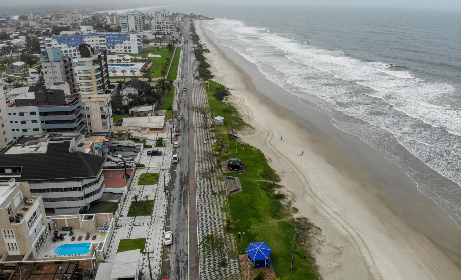 IAT marca data de audiência pública sobre recuperação da Orla de Matinhos - Foto: Gilson Abreu/AEN