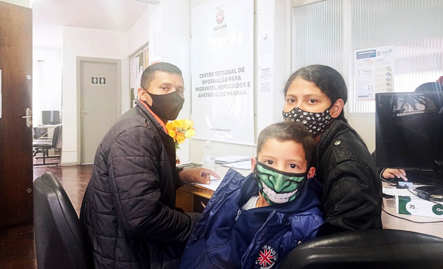 Centro de Informações para Migrantes e Refugiados já atendeu mais de 13 mil pessoas em pouco mais de dois anos - Curitiba, 29/04/2021  -  Foto: SEJUF