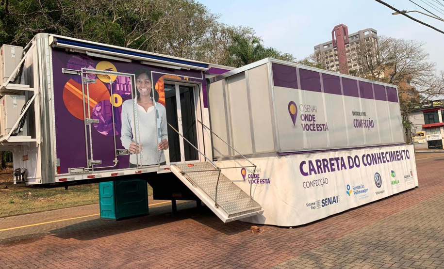 Governo anuncia abertura de vagas para cursos das Carretas do Conhecimento Online em 17 municípios do Paraná - Foto: Divulgação SEJUF