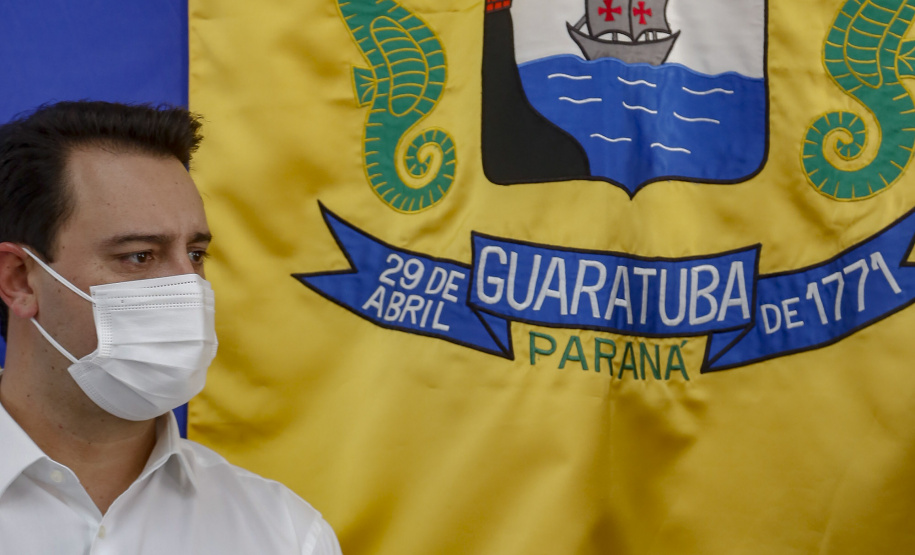 Governador Carlos Massa Ratinho Junior participa da comemorações de 250 anos de aniversário da cidade de Guaratuba
Foto Gilson Abreu/AEN