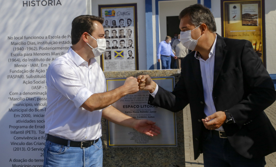 Governador Carlos Massa Ratinho Junior participa da comemorações de 250 anos de aniversário da cidade de Guaratuba
Foto Gilson Abreu/AEN