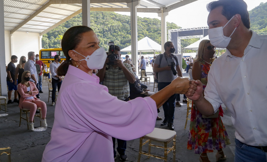 Governador Carlos Massa Ratinho Junior participa da comemorações de 250 anos de aniversário da cidade de Guaratuba
Foto Gilson Abreu/AEN