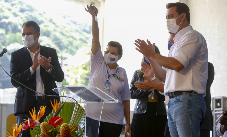 Governador Carlos Massa Ratinho Junior participa da comemorações de 250 anos de aniversário da cidade de Guaratuba
Foto Gilson Abreu/AEN