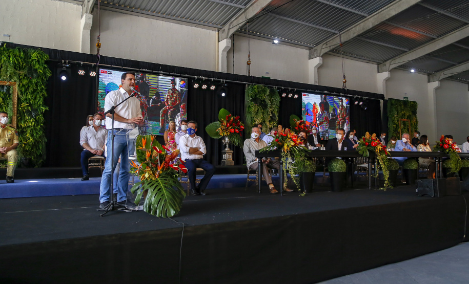 Governador Carlos Massa Ratinho Junior participa da comemorações de 250 anos de aniversário da cidade de Guaratuba
Foto Gilson Abreu/AEN