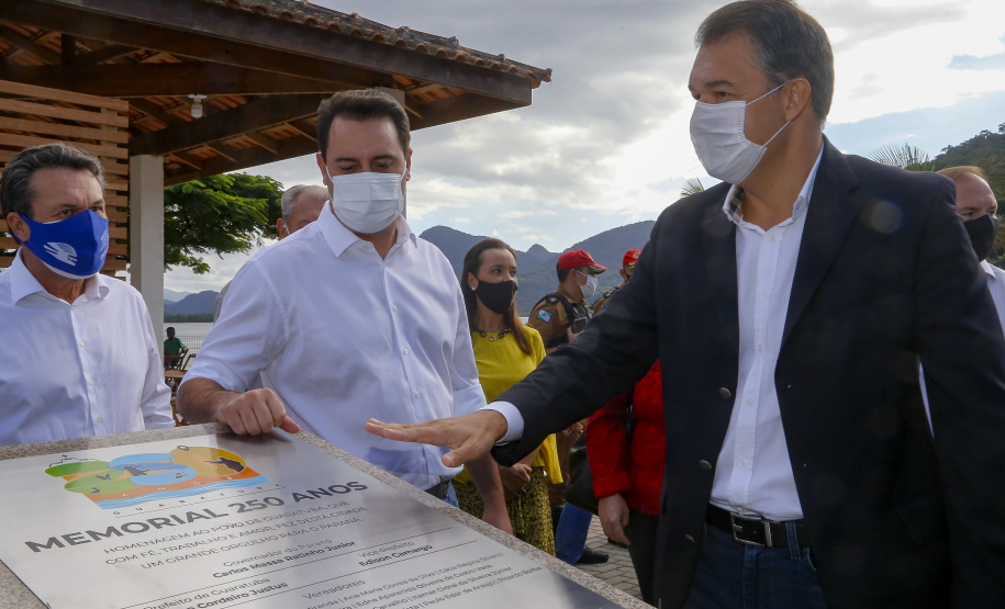 Governador Carlos Massa Ratinho Junior participa da comemorações de 250 anos de aniversário da cidade de Guaratuba
Foto Gilson Abreu/AEN