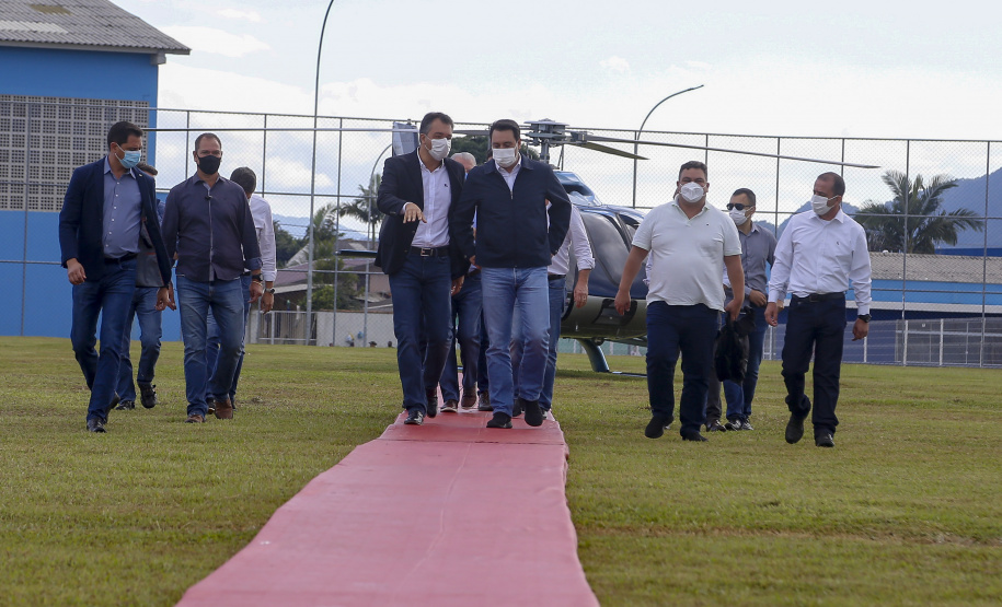 Governador Carlos Massa Ratinho Junior participa da comemorações de 250 anos de aniversário da cidade de Guaratuba
Foto Gilson Abreu/AEN