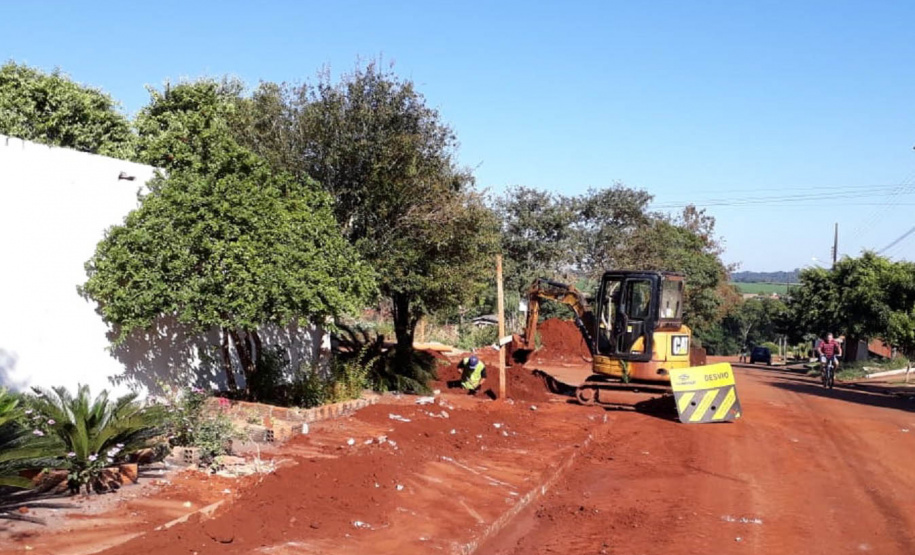 Os mais de 25 quilômetros de redes vão elevar para 93% o índice de cobertura da rede na cidade -  Foto: Sanepar