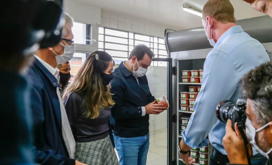 Governo comemora um ano do Banco de Alimentos da Ceasa Paraná - Foto: Valdelino Pontes