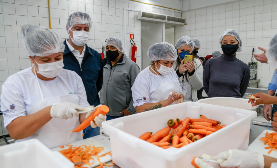 Governo comemora um ano do Banco de Alimentos da Ceasa Paraná - Foto: Valdelino Pontes