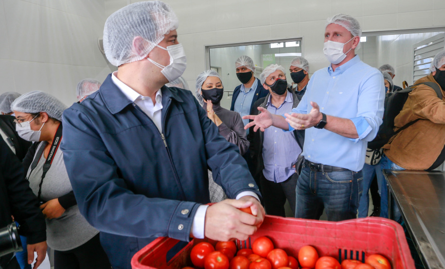 Governo comemora um ano do Banco de Alimentos da Ceasa Paraná - Foto: Valdelino Pontes