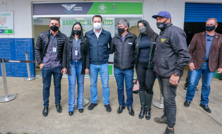 Governo comemora um ano do Banco de Alimentos da Ceasa Paraná - Foto: Valdelino Pontes