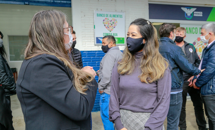 Governo comemora um ano do Banco de Alimentos da Ceasa Paraná - Foto: Valdelino Pontes