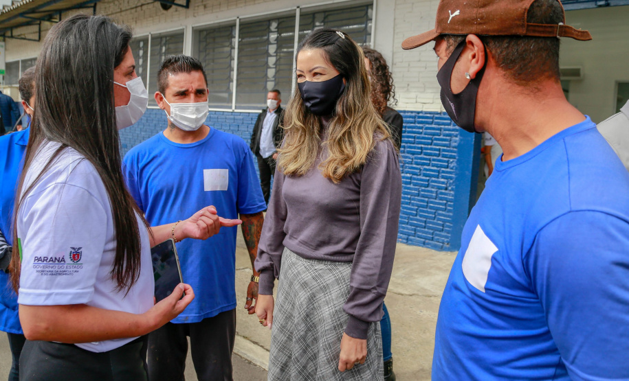 Governo comemora um ano do Banco de Alimentos da Ceasa Paraná - Foto: Valdelino Pontes