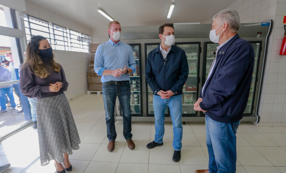 Governo comemora um ano do Banco de Alimentos da Ceasa Paraná - Foto: Valdelino Pontes