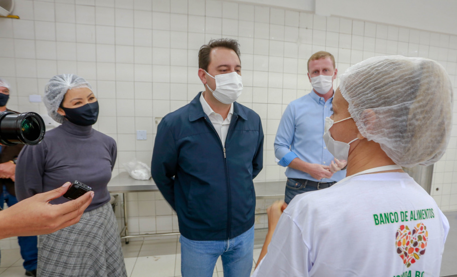 Governo comemora um ano do Banco de Alimentos da Ceasa Paraná - Foto: Valdelino Pontes