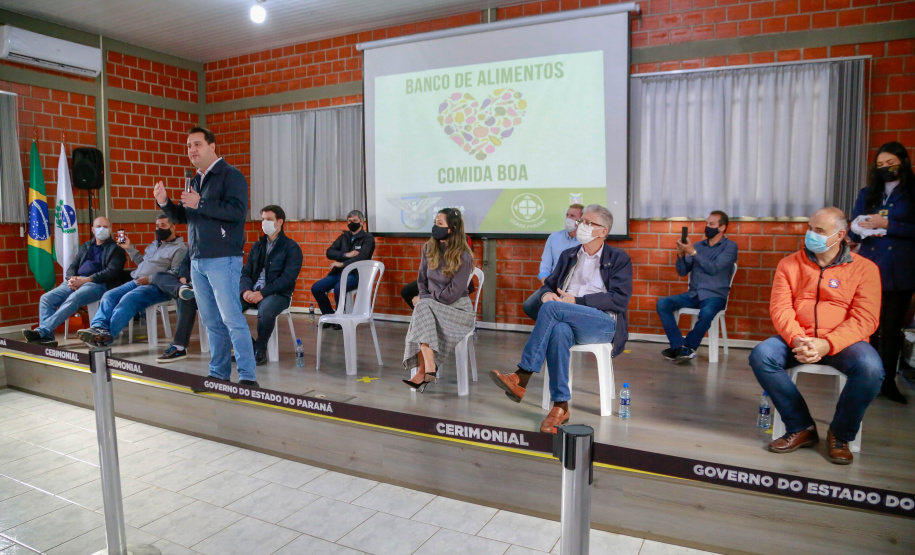 Governo comemora um ano do Banco de Alimentos da Ceasa Paraná - Foto: Valdelino Pontes