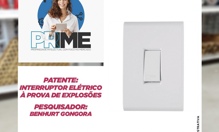 Um projeto com patente aprovada ao programa de Propriedade Intelectual com foco no Mercado (PRIME), numa parceria do Sebrae, Governo do Paraná e Fundação Araucária, criou um interruptor elétrico à prova de explosões, de autoria do pesquisador Benhurt Gongora, aluno do Programa de Pós-Graduação Stricto Sensu em Energia e Engenharia da Agricultura, em funcionamento no Campus de Cascavel. - Foto: Fundação Araucária