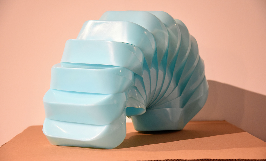 Schwanke, Uma Poética Labirintica.Museu Oscar Niemeyer(MON).Curitiba, 27 de abril de 2021.Foto: Kraw Penas/SECC.