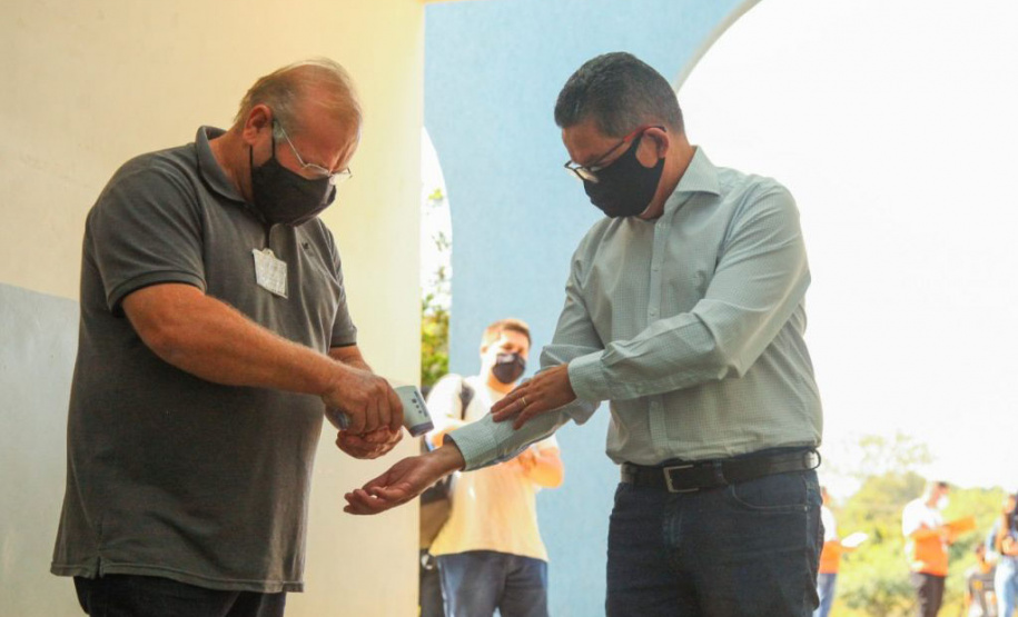 Nesta segunda-feira (3), a Universidade Estadual de Ponta Grossa (UEPG) finalizou a segunda etapa das provas do Vestibular 2020. Os candidatos responderam às questões das disciplinas específicas do curso escolhido.   -  Ponta Grossa, 03/05/2021  -  Fotos: Aline Jasper e Luciane Navarro/UEPG