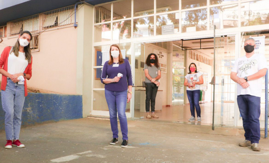 Nesta segunda-feira (3), a Universidade Estadual de Ponta Grossa (UEPG) finalizou a segunda etapa das provas do Vestibular 2020. Os candidatos responderam às questões das disciplinas específicas do curso escolhido.   -  Ponta Grossa, 03/05/2021  -  Fotos: Aline Jasper e Luciane Navarro/UEPG