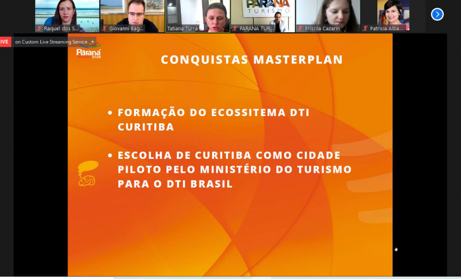 A 85ª Reunião Ordinária do Conselho Paranaense de Turismo (Cepatur) aconteceu na tarde da última terça-feira (4) e teve como uma das pautas principais as medidas governamentais para a retomada do turismo, entre elas o Paraná Pay, o convênio firmado entre Paraná Turismo e Ministério do Turismo e as ações de fomento do Governo do Estado para o retorno das atividades turísticas.   -  Foto: Paraná Turismo