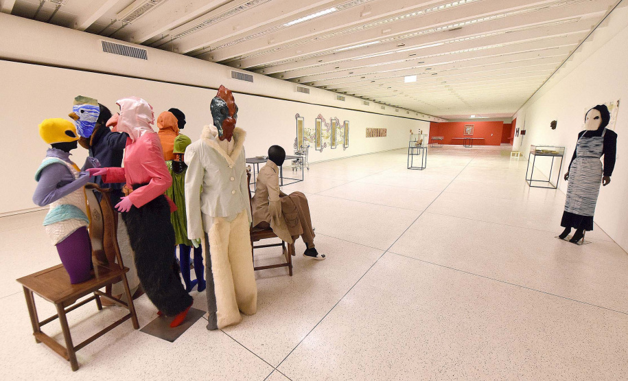 MON realiza exposição do artista francês François Andes. Foto: Kraw Penas/SECC