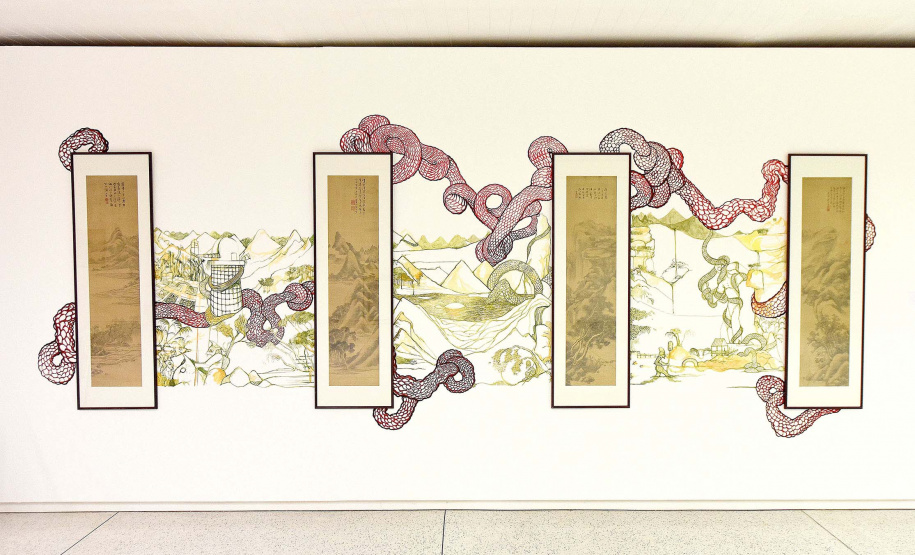 MON realiza exposição do artista francês François Andes. Foto: Kraw Penas/SECC