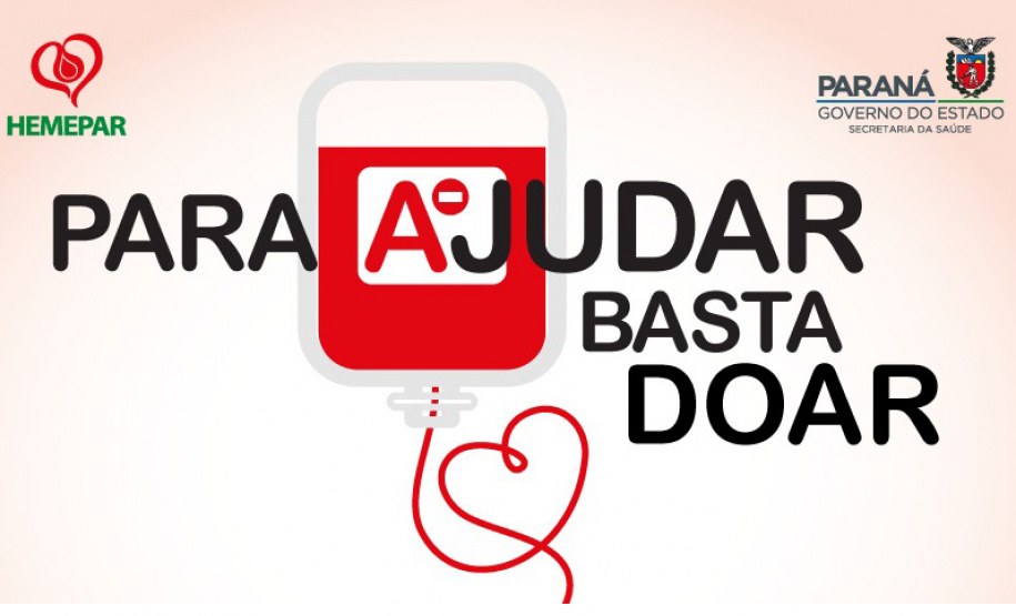 Hemepar solicita doações de sangue urgente