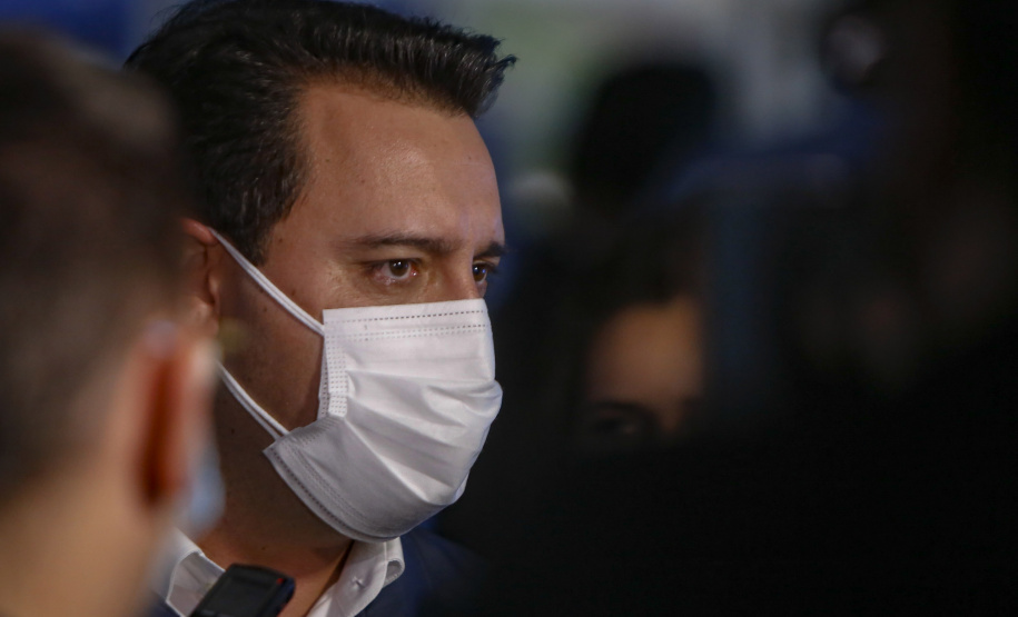 O governador Carlos Massa Ratinho Junior inaugura nesta quinta-feira (6) as obras de pavimentação asfáltica da Estrada Municipal do Distrito Águas de Jurema, em Iretama, no Centro do Estado. São 3 quilômetros entre a PR-462 e ponte dois do Rio Formoso. O investimento é de R$ 1,7 milhão
Foto Gilson Abreu/AEN