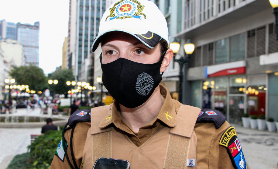 Curitiba, 06 de maio de 2021. Maio Amarelo - BPTran