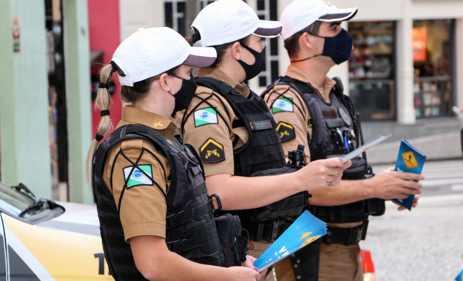Curitiba, 06 de maio de 2021. Maio Amarelo - BPTran