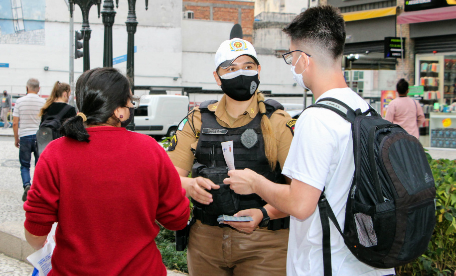 Curitiba, 06 de maio de 2021. Maio Amarelo - BPTran