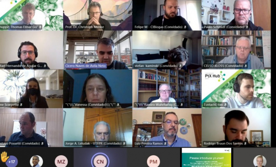 Paraná discute estratégias inovadoras para o uso do H2 e Ptx verdes  -  Curitiba, 07/05/2021  -  Foto: Vanessa Rita Barazzetti/Fundação Araucária