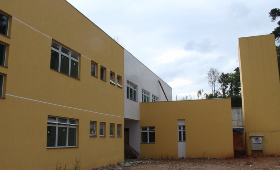 Secretário da Segurança Pública, Romulo Marinho Soares visita obras da nova Delegacia Cidadã de Colombo - Colombo, 07/05/2021 - Foto: SESP/PR