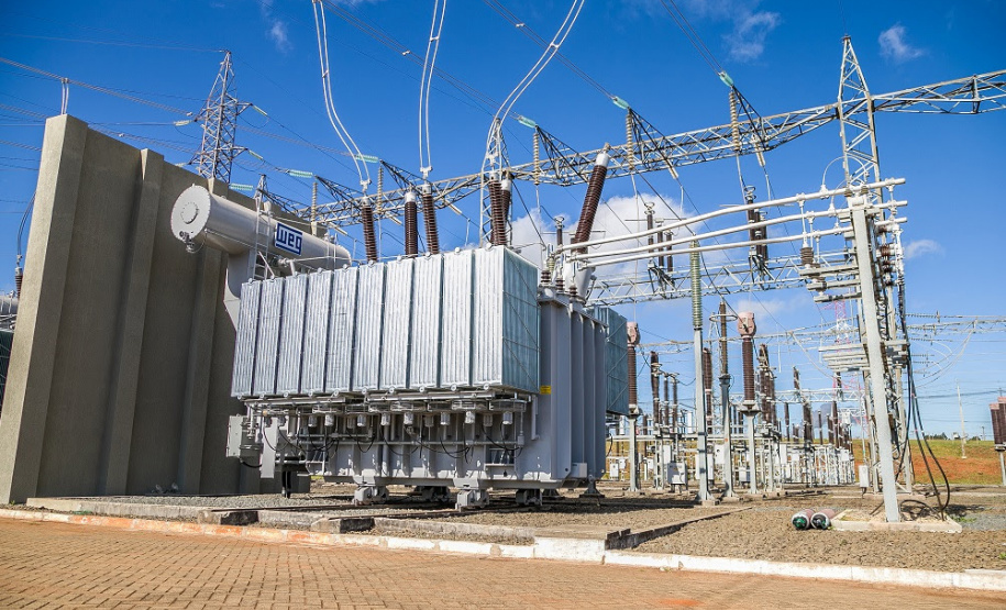 A Copel colocou em operação o segundo transformador de 225 megavolt-amperes (MVA) de potência na subestação Ponta Grossa Sul, concluindo um importante projeto de reforço no sistema de transmissão de energia da região central do Paraná, três meses antes do prazo estabelecido pela Agência Nacional de Energia Elétrica (Aneel). - Foto: Valdenir Daniel Cavalheiro
