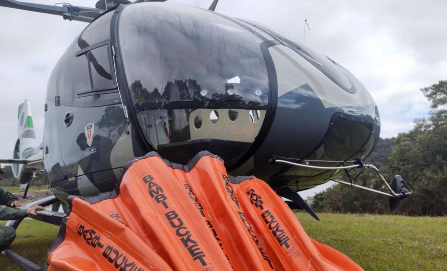 BPMOA intensifica treinamento de pilotos e tripulantes para combate a incêndios florestais. Foto:BPMOA