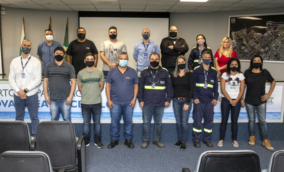 Destaque nacional em gestão portuária e eficiência, os Portos do Paraná querem ser referência, também, em saúde e segurança do trabalho. Por isso, a empresa pública firmou um contrato exclusivo para ações de combate aos acidentes de trabalho. - Paranaguá, 10/05/2021 - Foto: Claudio Neves/Portos do Paraná