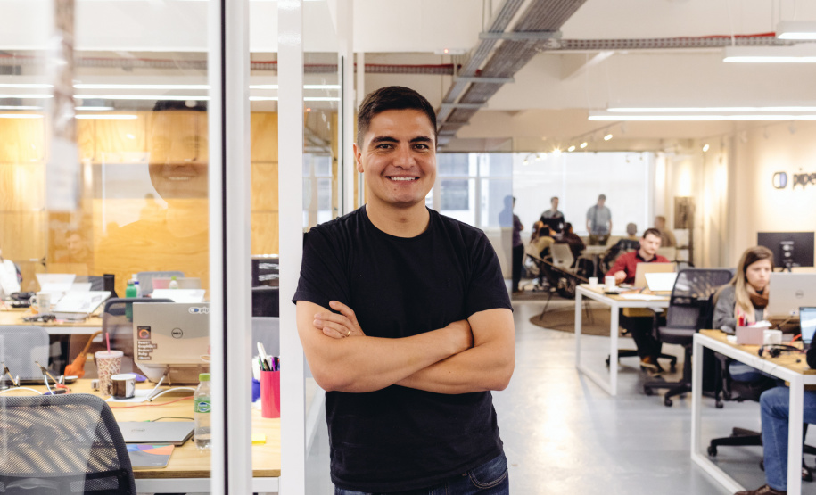 Alessio Alionço, CEO da startup Pipepy - Foto: Eduardo Macarios
